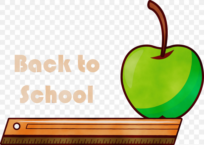 Meter School Fruit Apple, PNG, 2999x2130px, Back To School, Apple, Fruit, Meter, Paint Download Free