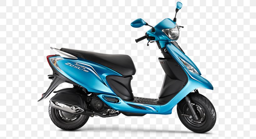 Scooter TVS Scooty TVS Motor Company Motorcycle Honda Activa, PNG, 602x447px, Scooter, Car, Electric Blue, Honda Activa, Moped Download Free