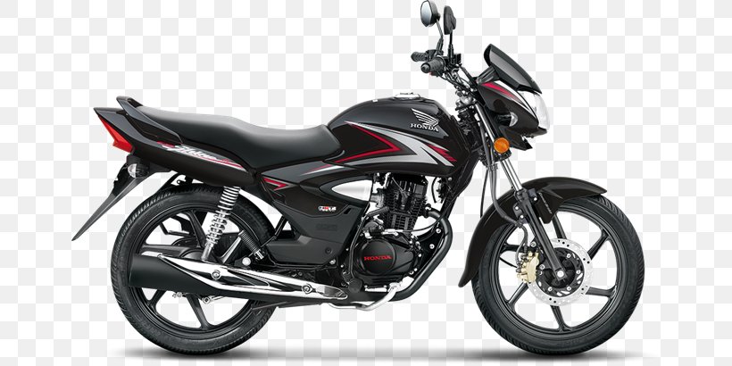 Honda Shine Motorcycle Honda CB Series Honda Livo, PNG, 660x410px, Honda Shine, Automotive Exhaust, Automotive Exterior, Automotive Wheel System, Blue Download Free