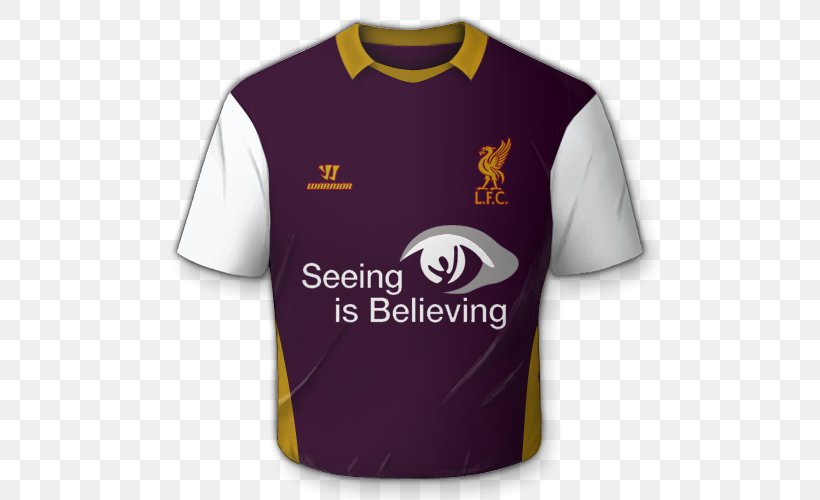 Sports Fan Jersey T-shirt Logo Liverpool F.C., PNG, 500x500px, Sports Fan Jersey, Active Shirt, Brand, Clothing, Jersey Download Free
