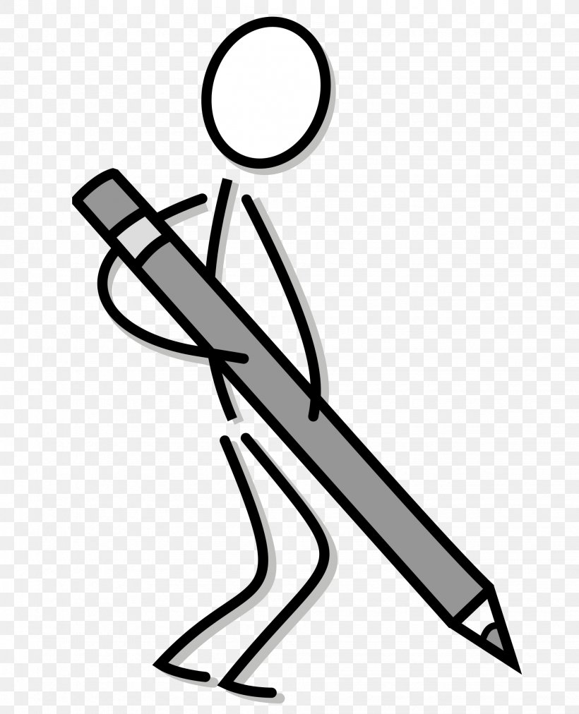 Stick Figure Drawing Writing Clip Art, PNG, 1943x2400px, Stick Figure, Art, Artwork, Black And White, Cold Weapon Download Free