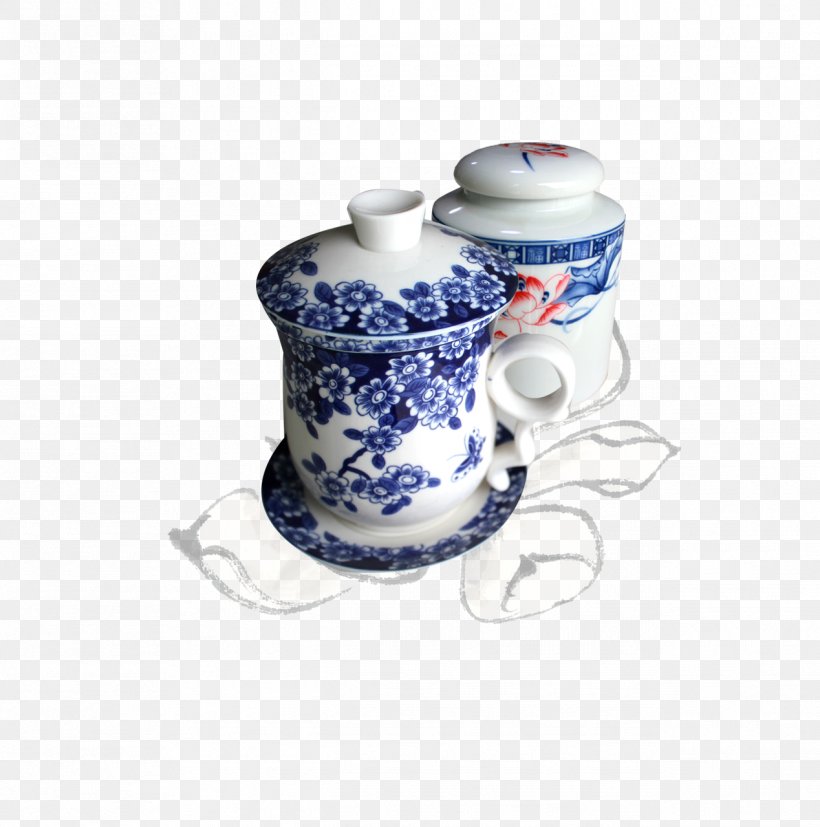 Tea Blue And White Pottery Coffee Cup Ceramic, PNG, 1268x1279px, Tea, Blue And White Porcelain, Blue And White Pottery, Bowl, Ceramic Download Free