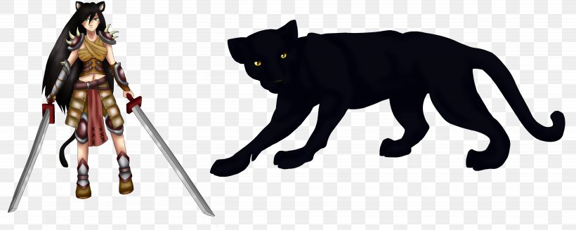Black Panther Cat Panthera Felidae, PNG, 5000x2000px, Watercolor, Cartoon, Flower, Frame, Heart Download Free