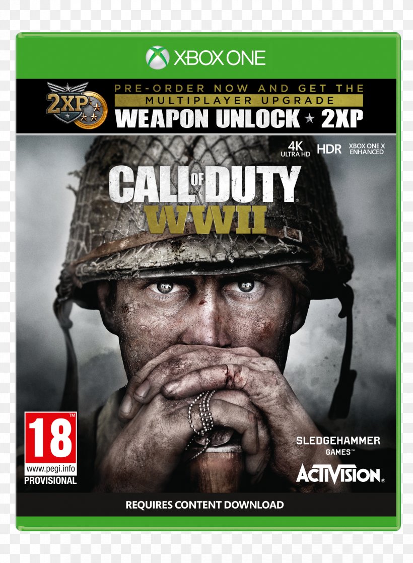 Call Of Duty: WWII Call Of Duty: Advanced Warfare Call Of Duty: Infinite Warfare Call Of Duty: Black Ops Xbox 360, PNG, 1650x2250px, Call Of Duty Wwii, Activision, Advertising, Brand, Call Of Duty Download Free