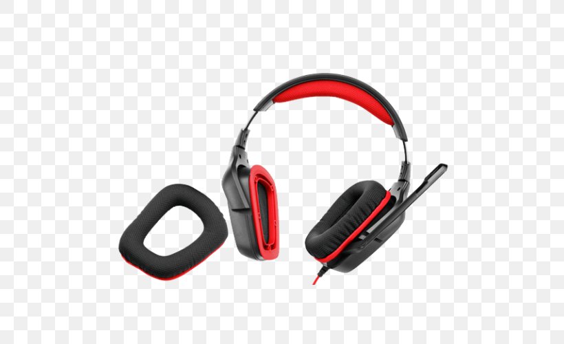 Logitech G230 Headset Headphones Microphone, PNG, 500x500px, Logitech G230, Audio, Audio Equipment, Electronic Device, Game Download Free