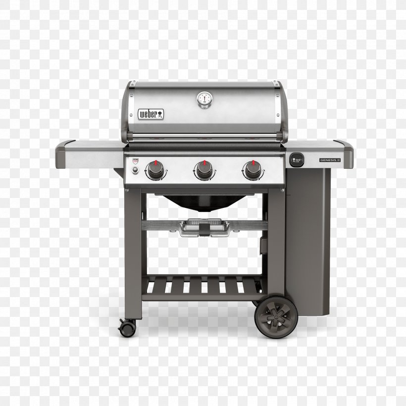 Barbecue Weber Genesis II S-310 Weber-Stephen Products Natural Gas Propane, PNG, 1800x1800px, Barbecue, Cookware Accessory, Gas, Gas Burner, Gasgrill Download Free