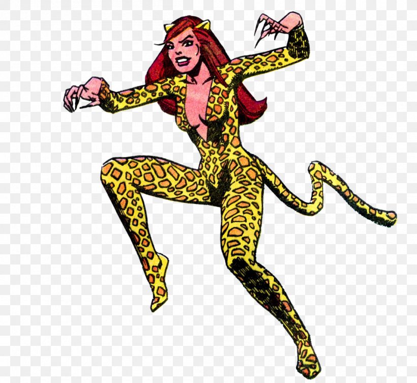 Diana Prince Cheetah DC Comics Female DC Rebirth, PNG, 1103x1014px, Watercolor, Cartoon, Flower, Frame, Heart Download Free