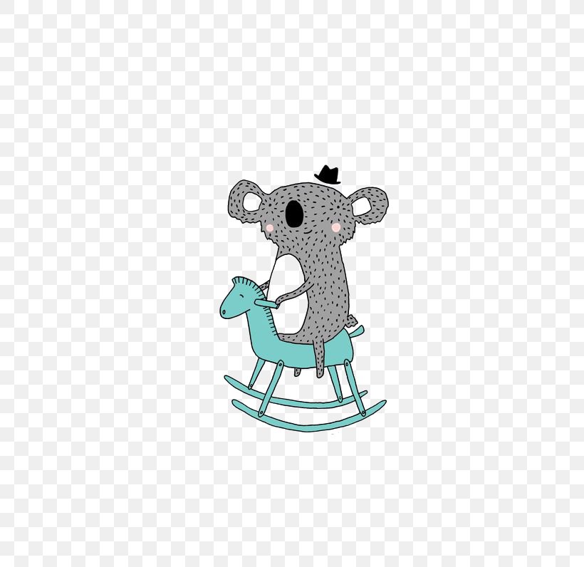 Koala Horse Toy Illustration, PNG, 564x796px, Koala, Animal, Art, Cartoon, Child Download Free