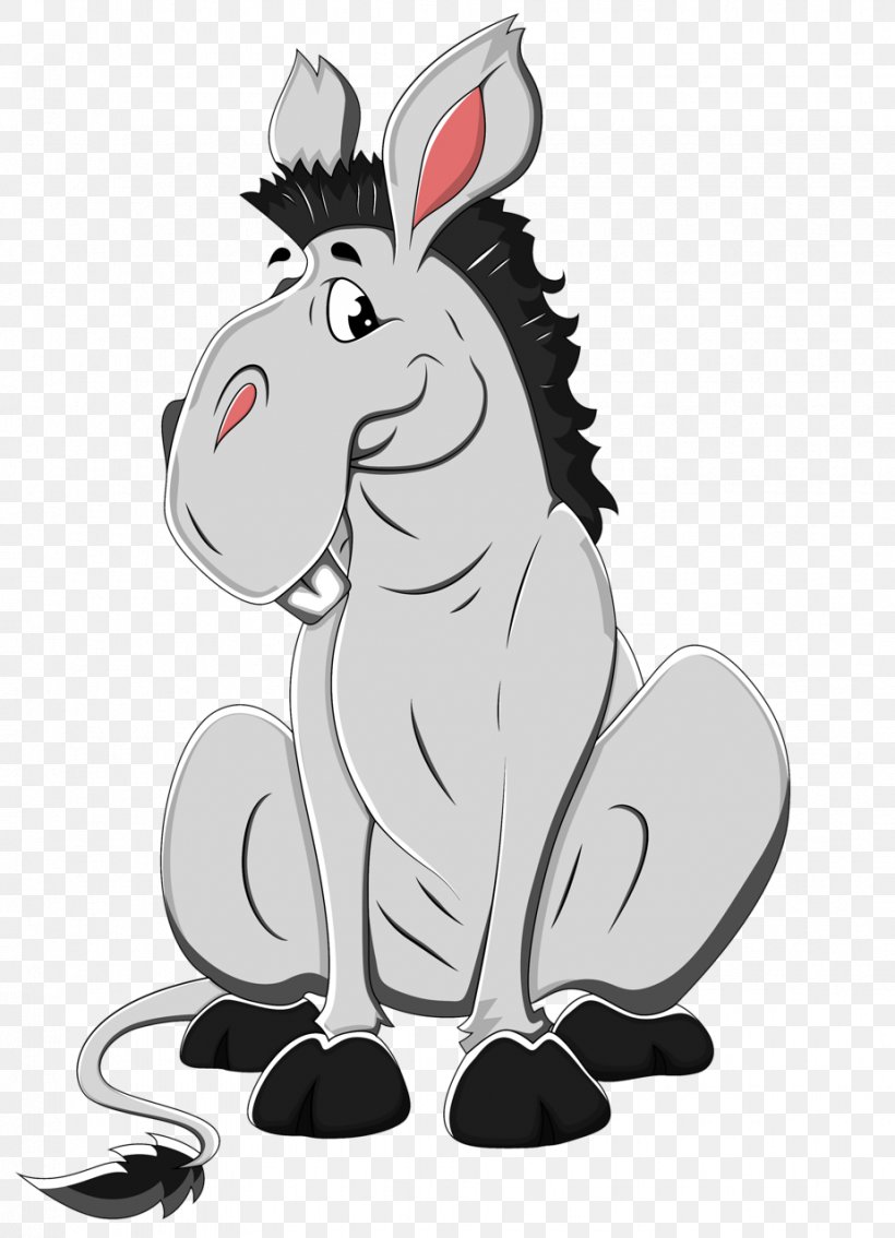 Donkey Aasi Drawing Fairy Tale Clip Art, PNG, 925x1280px, Donkey, Aasi, Animaatio, Black And White, Cartoon Download Free