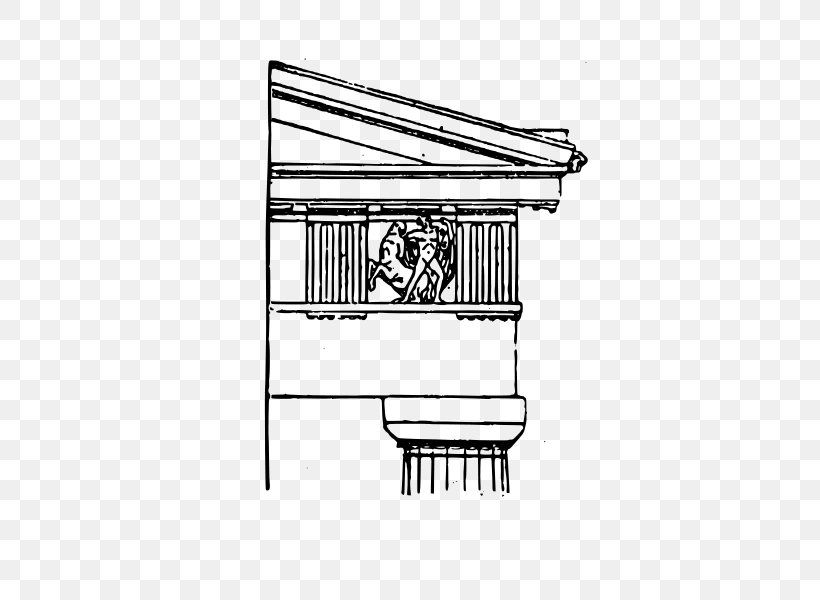 Doric Order Classical Order Capital Clip Art, PNG, 424x600px, Doric Order, Architecture, Area, Black And White, Capital Download Free