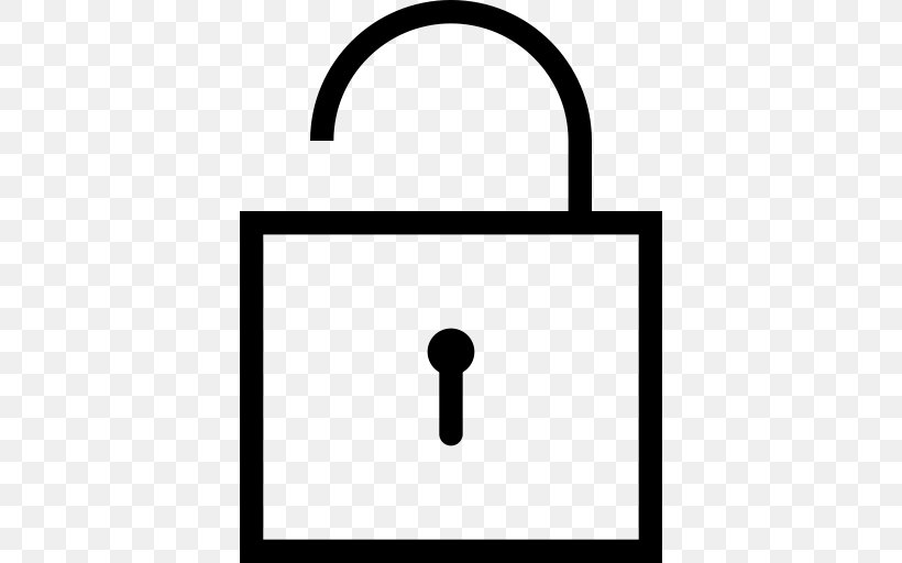 Locker Padlock, PNG, 512x512px, Locker, Area, Black And White, Icon Design, Keyhole Download Free