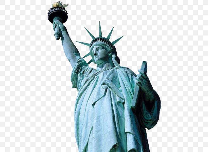 Statue Of Liberty New York Harbor Ellis Island, PNG, 455x600px, Statue Of Liberty, Artwork, Classical Sculpture, Ellis Island, Liberty Island Download Free