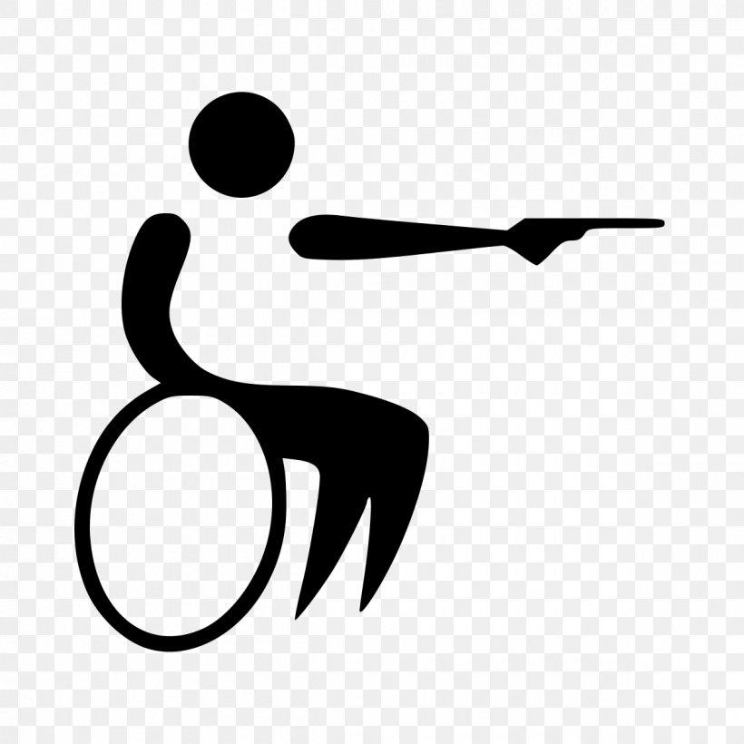 2016 Summer Paralympics Summer Paralympic Games International Paralympic Committee Shooting At The Summer Paralympics Paralympic Shooting, PNG, 1200x1200px, 2016 Summer Paralympics, Artwork, Black, Black And White, Disability Download Free