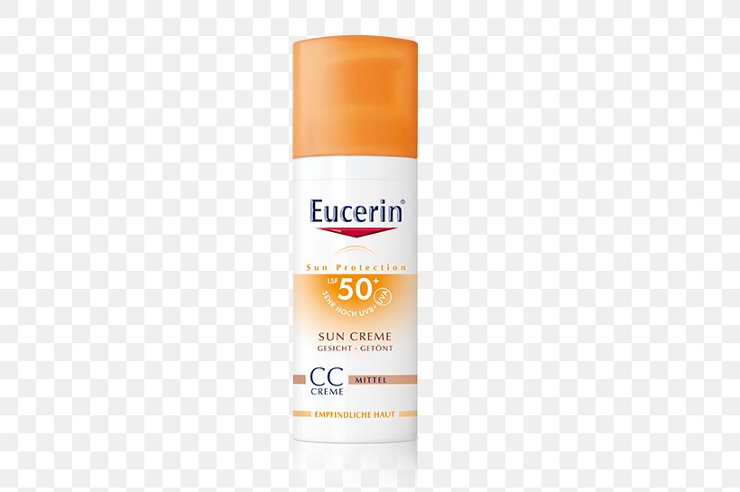 Sunscreen Lotion Eucerin Factor De Protección Solar CC Cream, PNG, 770x545px, Sunscreen, Bb Cream, Cc Cream, Cosmetics, Cream Download Free