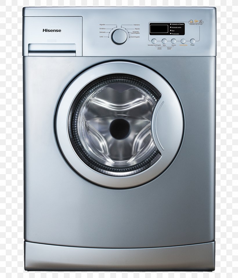 Washing Machines Hisense WFEA6010 Home Appliance Laundry, PNG, 848x991px, Washing Machines, Cleaning, Clothes Dryer, Clothes Iron, Detergent Download Free