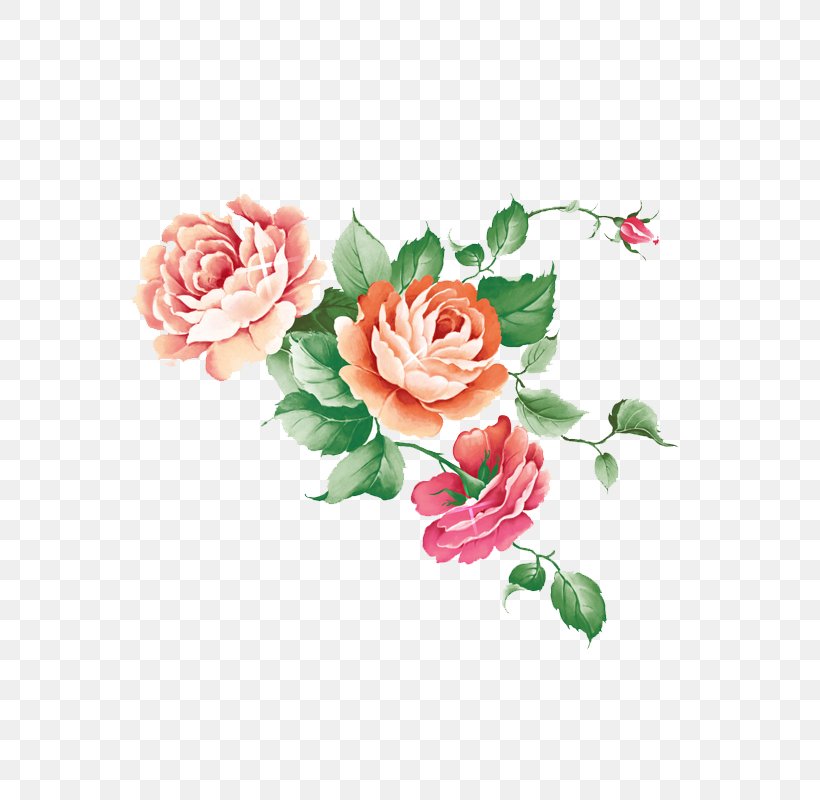 Garden Roses Watercolor Painting Ink Wash Painting, PNG, 600x800px, Garden Roses, Art, Cut Flowers, Drawing, Flora Download Free