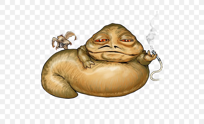 Jabba The Hutt Chewbacca Star Wars Character Clip Art, PNG, 500x500px, Jabba The Hutt, Amphibian, Art, Cartoon, Character Download Free