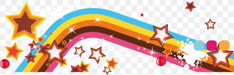 Streamers Star Pattern, PNG, 2038x655px, Fundal, Art, Brand, Color, Illustration Download Free