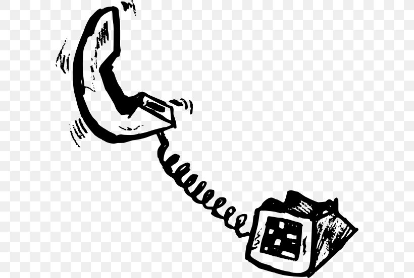 Telephone Cartoon, PNG, 600x552px, Telephone Line, Blackandwhite, Coloring Book, Handset, Home Business Phones Download Free