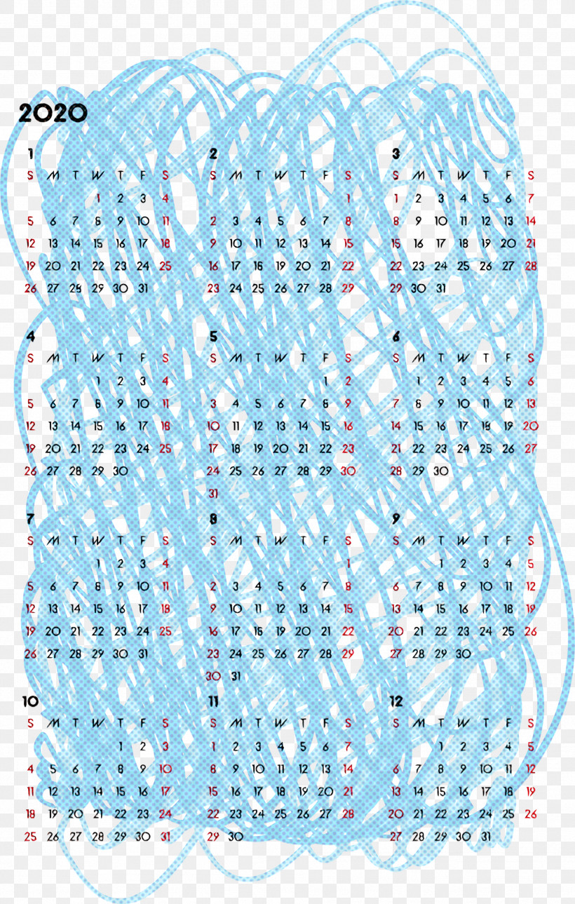 2020 Yearly Calendar Printable 2020 Yearly Calendar Year 2020 Calendar, PNG, 1907x2998px, 2019, 2020 Calendar, 2020 Yearly Calendar, Almanac, Astronomy Download Free