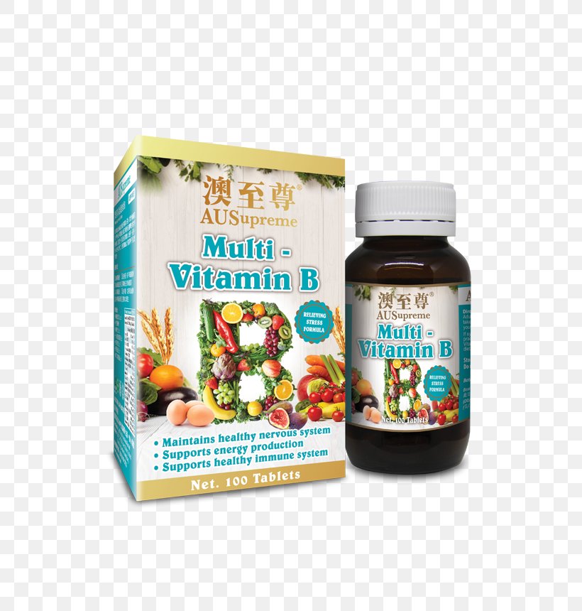 B Vitamins Ausupreme Multivitamin, PNG, 600x860px, B Vitamins, Biotin, Flavor, Herbal, Hong Kong Download Free