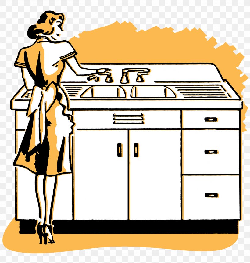 Dishwashing Drawing Tableware Clip Art, PNG, 1564x1645px, Dishwashing, Artwork, Cleaning, Drawing, Furniture Download Free
