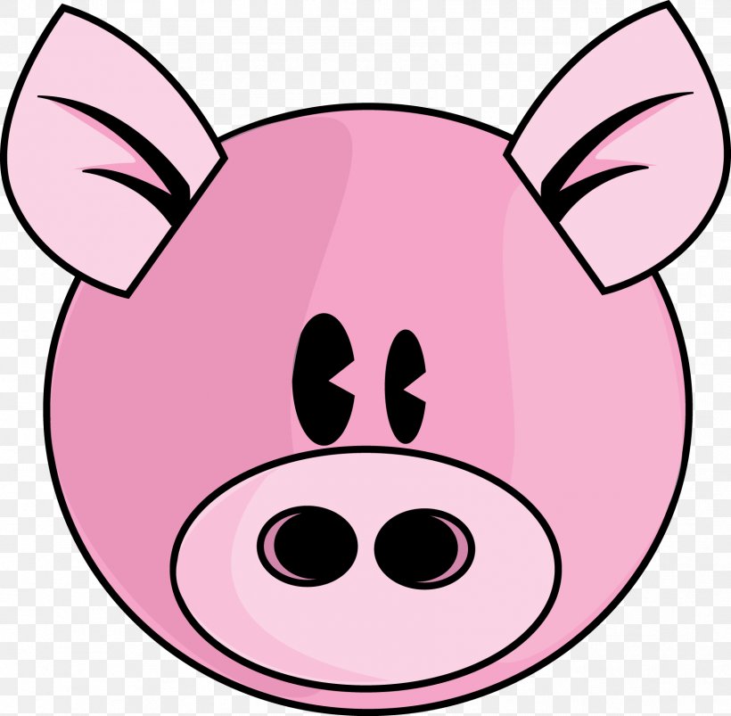Domestic Pig Drawing Free Content Clip Art, PNG, 1707x1673px, Domestic Pig, Blog, Cartoon, Cuteness, Drawing Download Free