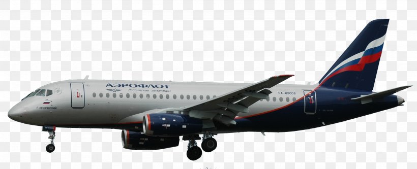 Boeing 737 Next Generation Boeing 767 Airbus A320 Family Airline Sukhoi Superjet 100, PNG, 2564x1044px, Boeing 737 Next Generation, Aeroflot, Aerospace Engineering, Air Travel, Airbus Download Free