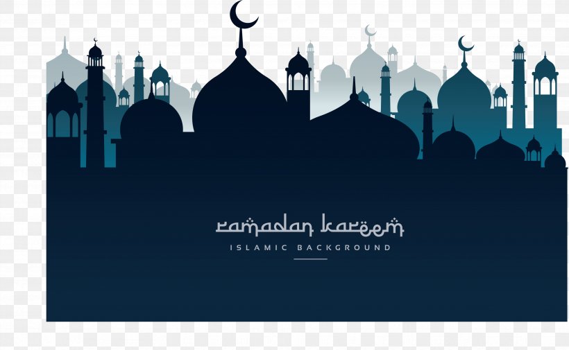 Ramadan Mosque Eid Al-Fitr Eid Mubarak, PNG, 3455x2129px, Ramadan, Blue, Brand, Eid Aladha, Eid Alfitr Download Free