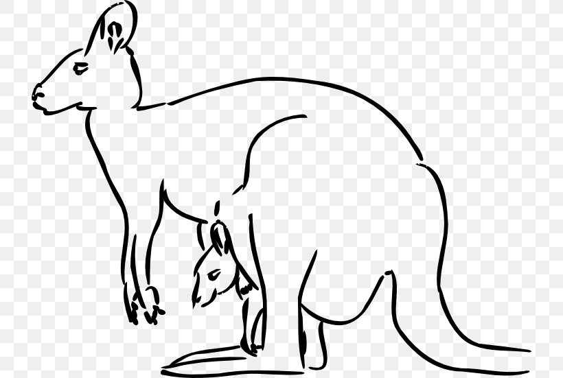 Red Kangaroo Drawing Kangaroo Word Clip Art, PNG, 728x551px, Kangaroo, Animal Figure, Art, Black And White, Carnivoran Download Free
