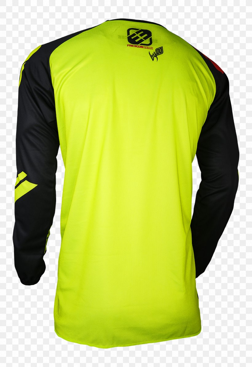 Long-sleeved T-shirt Sports Fan Jersey Long-sleeved T-shirt Product Design, PNG, 831x1210px, Tshirt, Active Shirt, Green, Jersey, Long Sleeved T Shirt Download Free