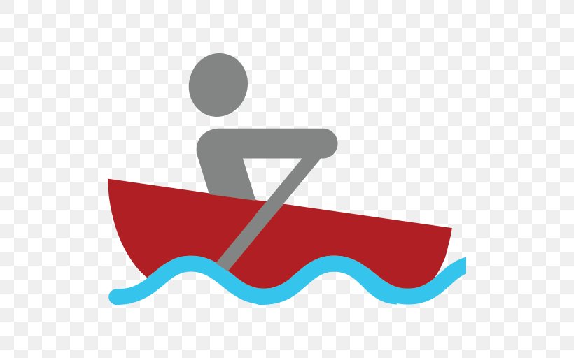Rowing Sport Emoji Symbol Text Messaging, PNG, 512x512px, Rowing, Athlete, Blue, Boat, Brand Download Free
