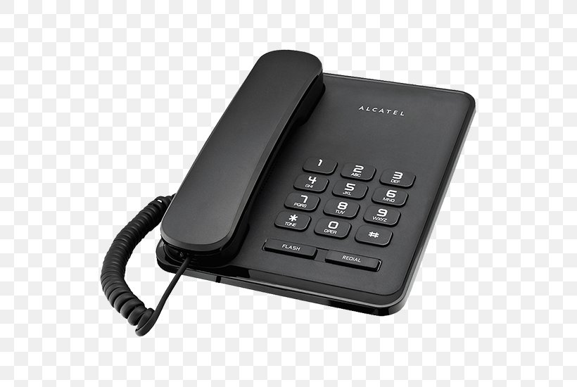 Alcatel Mobile Home & Business Phones Cordless Telephone Mobile Phones, PNG, 550x550px, Alcatel Mobile, Caller Id, Clamshell Design, Corded Phone, Cordless Telephone Download Free