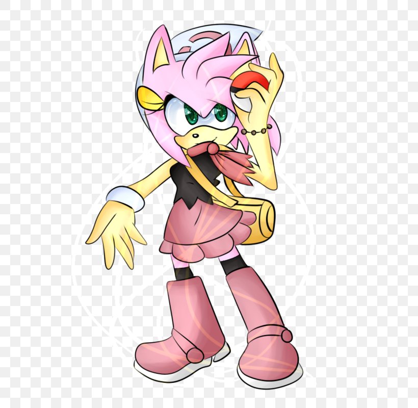 Amy Rose Pokémon Red And Blue Pokémon Trading Card Game Sonic Chaos Shadow The Hedgehog, PNG, 800x800px, Watercolor, Cartoon, Flower, Frame, Heart Download Free