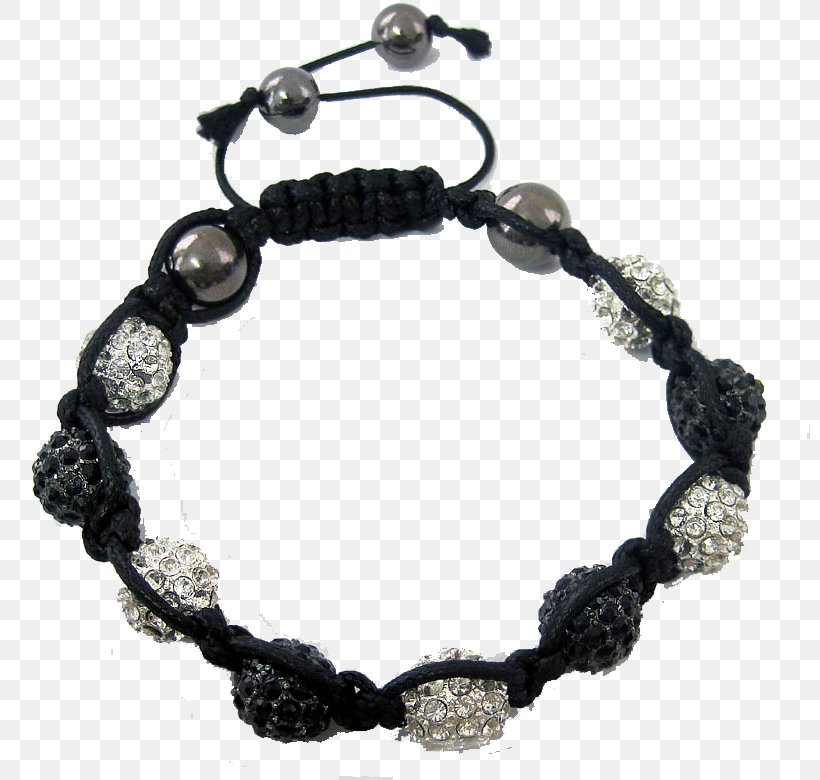 Bracelet Jewellery Silver Diamond Metal, PNG, 800x780px, Bracelet, Bead, Black, Blingbling, Bracelet Shamballa Download Free