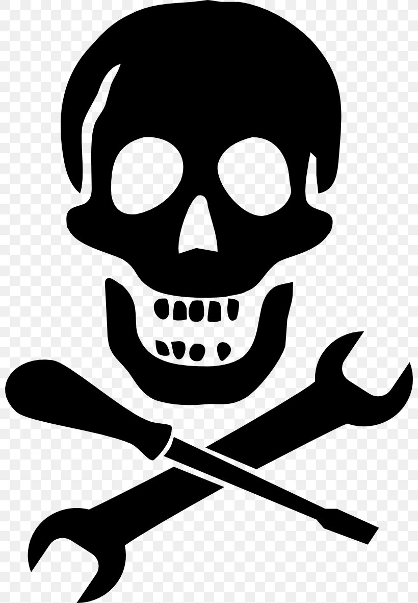 Piracy Clip Art, PNG, 800x1181px, Piracy, Black And White, Bone, Car, Head Download Free
