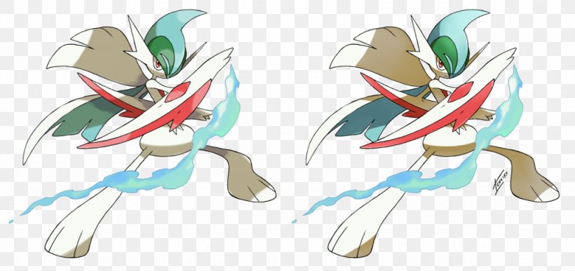 Clip Art Illustration Pokémon Ruby And Sapphire Gallade, PNG, 1024x484px, Watercolor, Cartoon, Flower, Frame, Heart Download Free