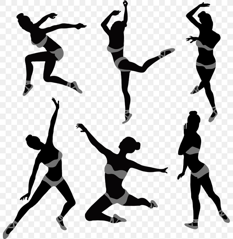 Dance Silhouette Can-can, PNG, 799x842px, Dance, Arm, Art, Black And White, Cancan Download Free