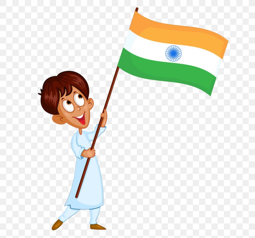 Flag Of India Vector Graphics Indian Independence Movement Illustration, PNG, 650x767px, India, Cartoon, Flag, Flag Of India, Human Behavior Download Free