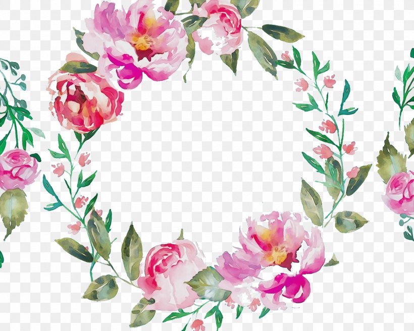 Wreath Watercolor Painting Clip Art Floral Design, PNG, 1500x1200px, Wreath, Cut Flowers, Drawing, Floral Design, Flower Download Free