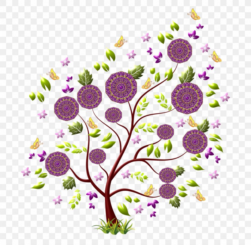 Tree Flower Floral Design Plant, PNG, 1024x998px, Tree, Branch, Chrysanths, Cut Flowers, Deviantart Download Free