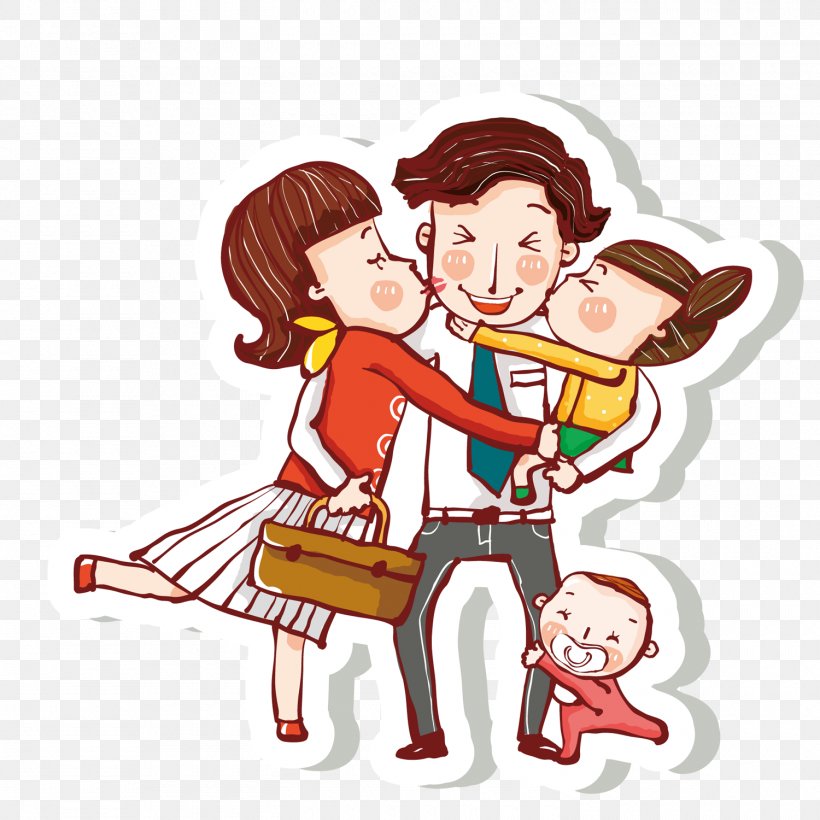 Vector Graphics Cartoon Image Clip Art, PNG, 1500x1500px, Cartoon, Art, Child, Drawing, Family Download Free