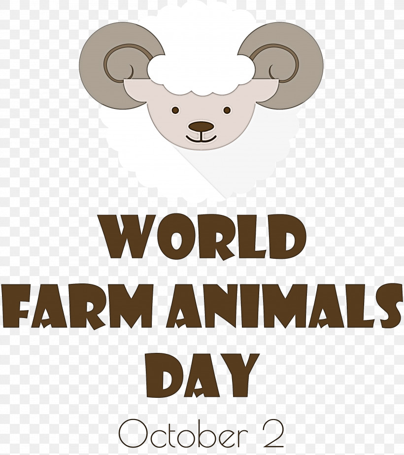 World Farm Animals Day, PNG, 2664x3000px, Goat, Behavior, Cartoon, Human, Logo Download Free