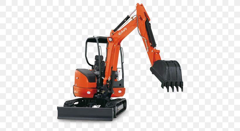 Compact Excavator Kubota Corporation Heavy Machinery JCB, PNG, 450x450px, Compact Excavator, Architectural Engineering, Backhoe, Bobcat Company, Bucket Download Free