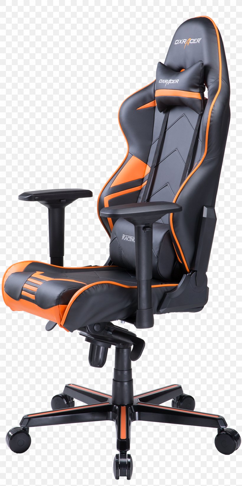 Office & Desk Chairs Gaming Chair Furniture DXRacer, PNG, 1000x2005px, Office Desk Chairs, Caster, Chair, Charles Pollock, Comfort Download Free