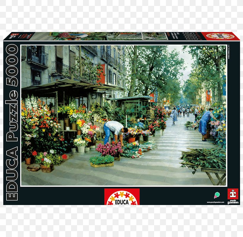 La Rambla Jigsaw Puzzles Pieces Educa Borràs Game, PNG, 800x800px, La Rambla, Barcelona, Game, Jigsaw Puzzles, Pieces Download Free