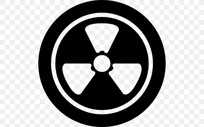 Radiation Energy Nuclear Weapon Light, PNG, 512x512px, Radiation, Area, Black And White, Electromagnetic Radiation, Energy Download Free