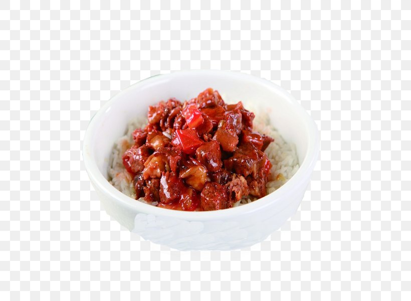 Cooked Rice Bowl Meat Food, PNG, 600x600px, Cooked Rice, Beef, Bowl, Brisket, Chutney Download Free