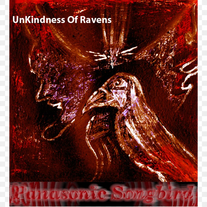 Panasonic Songbird Unkindness Of Ravens Modern Art Painting, PNG, 864x864px, Modern Art, Album Cover, Art, Certificate Of Deposit, Maroon Download Free
