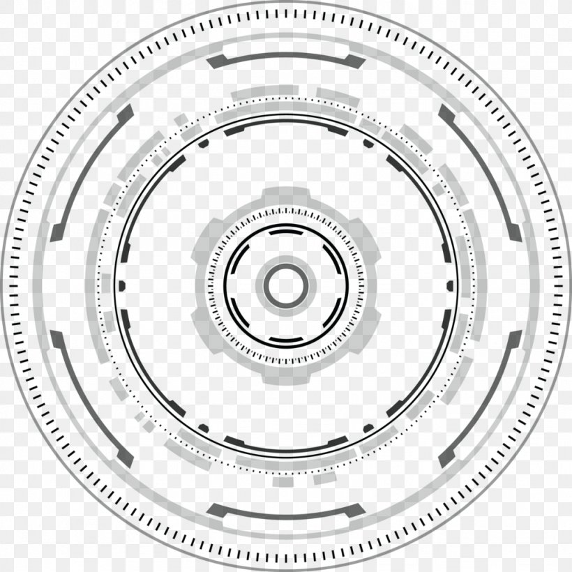 Technology Circle Information, PNG, 1024x1024px, Technology, Adobe After Effects, Auto Part, Black And White, Brand Download Free
